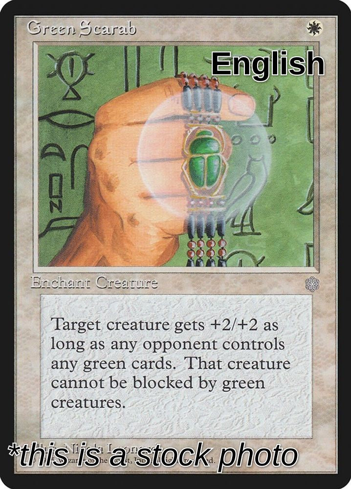 Green Scarab