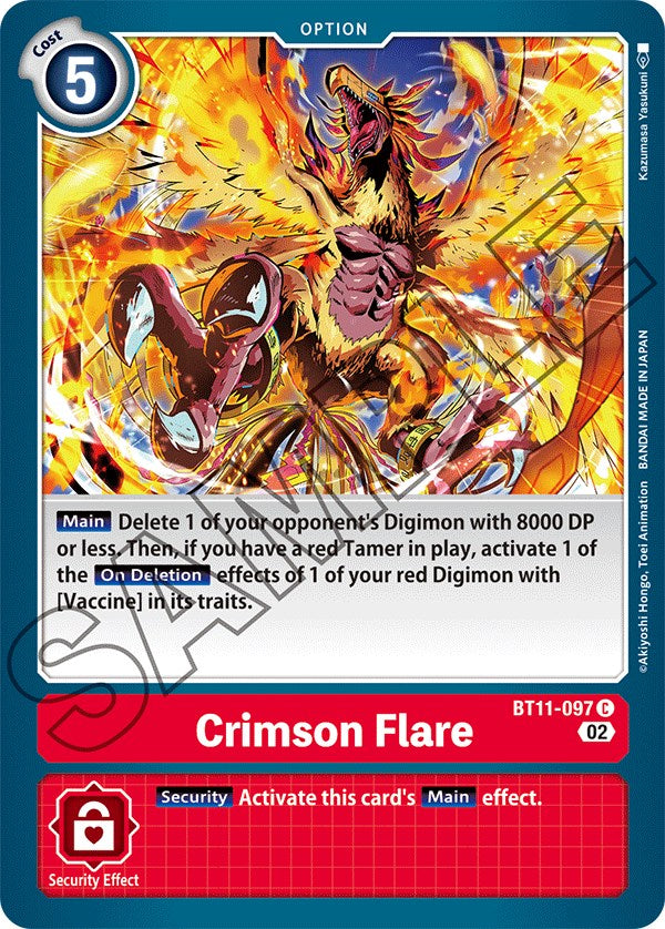 Crimson Flare [BT-11 - BT11-097 C Common]
