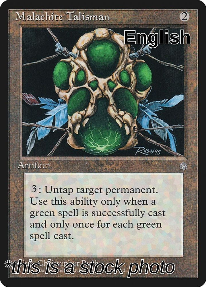 Malachite Talisman