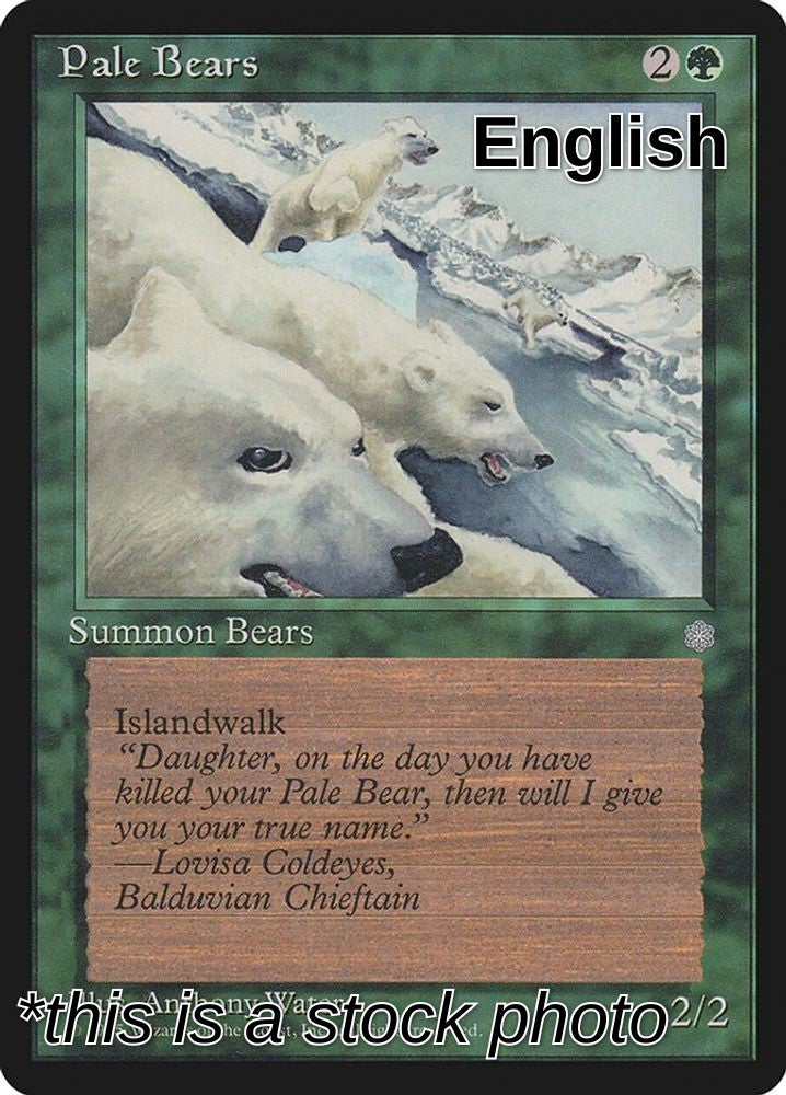 Pale Bears