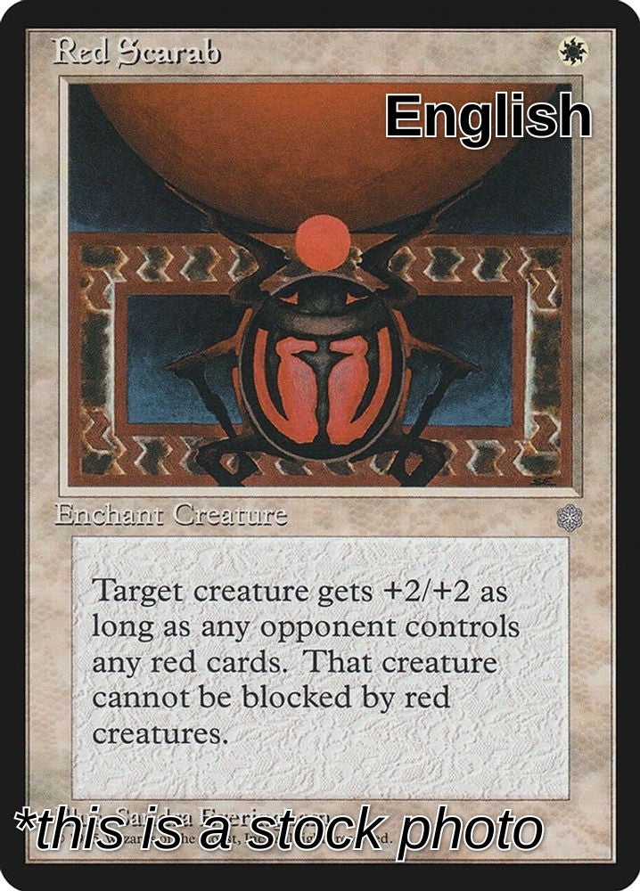 Red Scarab