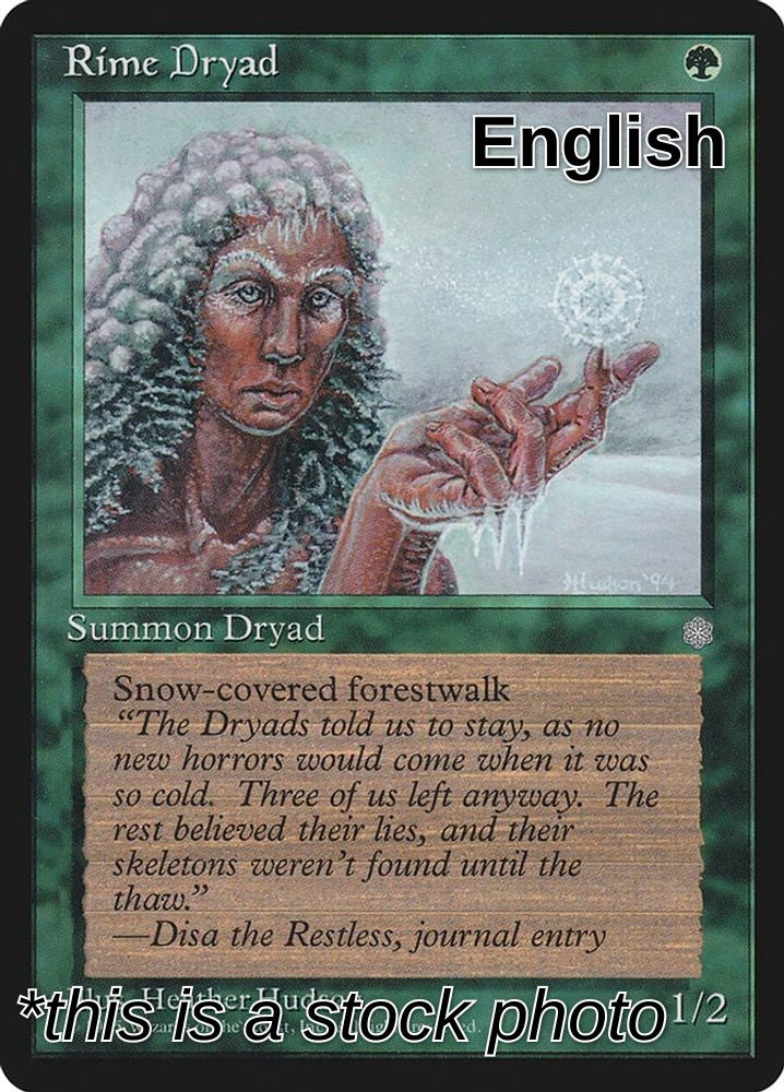 Rime Dryad