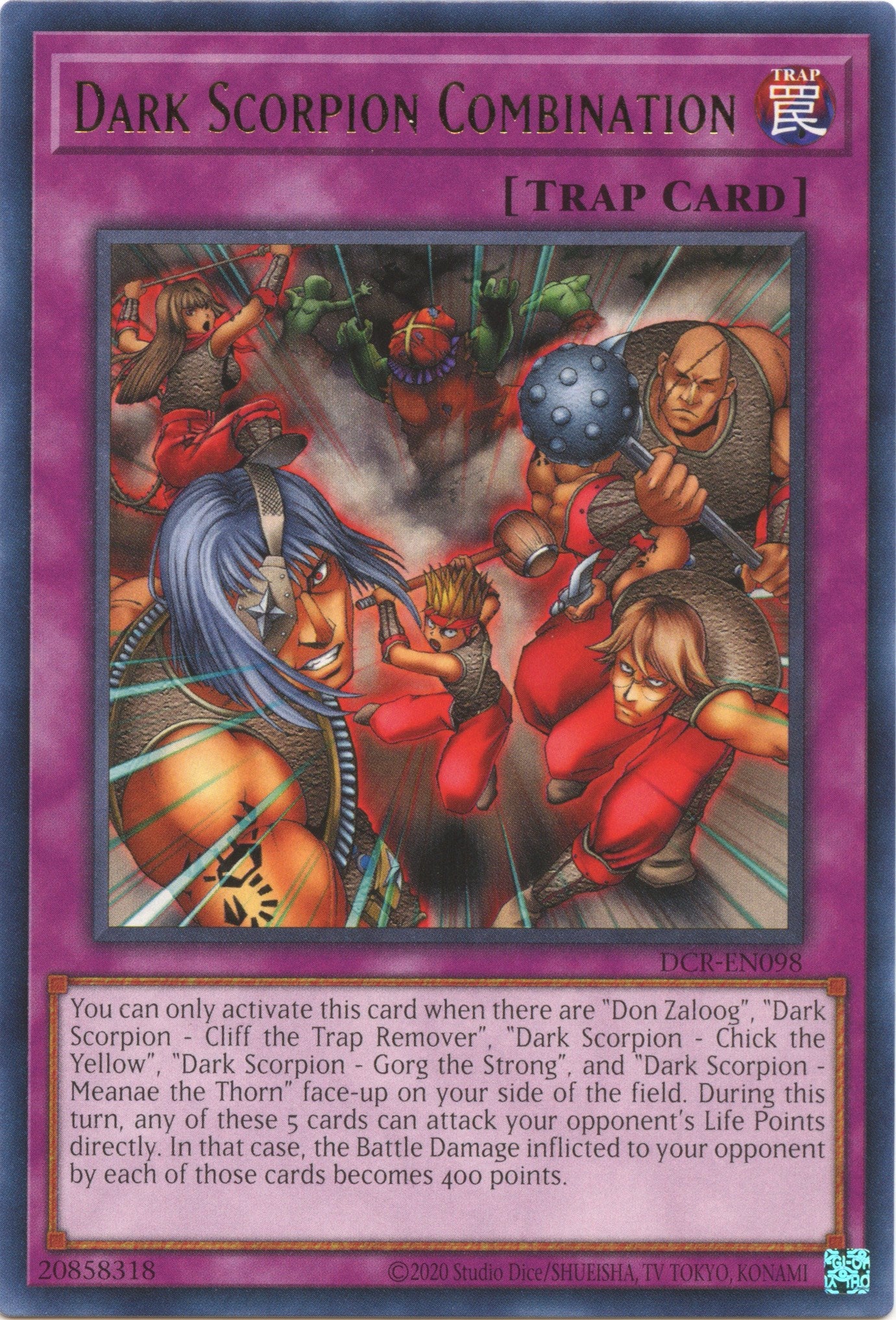 Dark Scorpion Combination