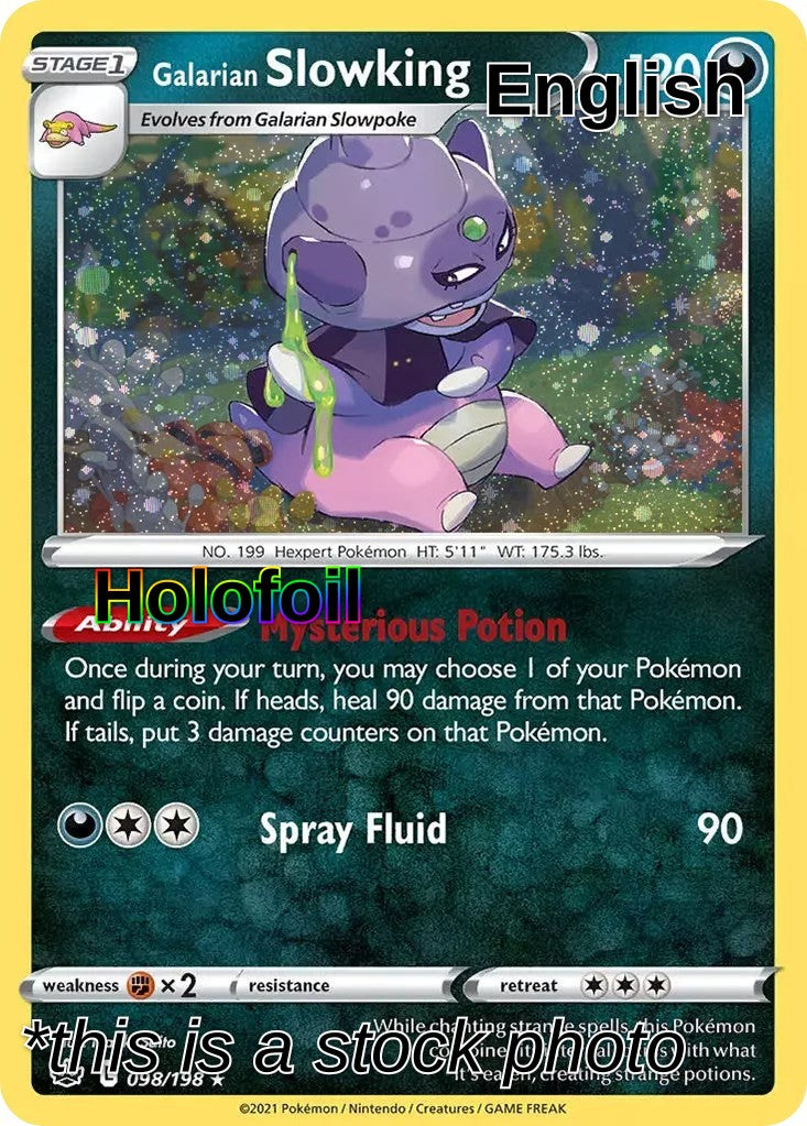 Galarian Slowking (Cosmos Holo)