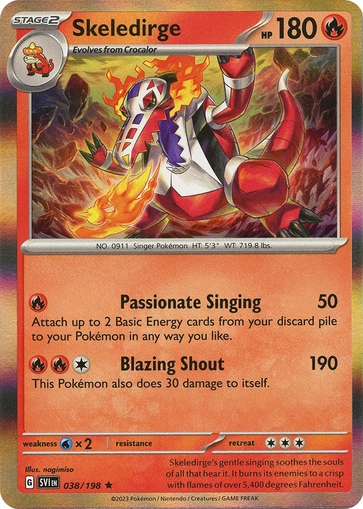 Skeledirge [SVI - 038/198 - Rare]