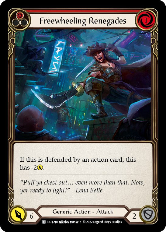 Freewheeling Renegades (Red)