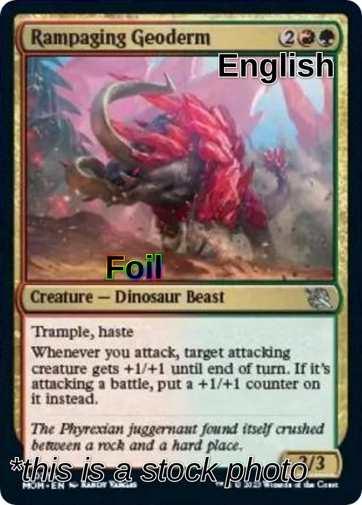 Rampaging Geoderm
