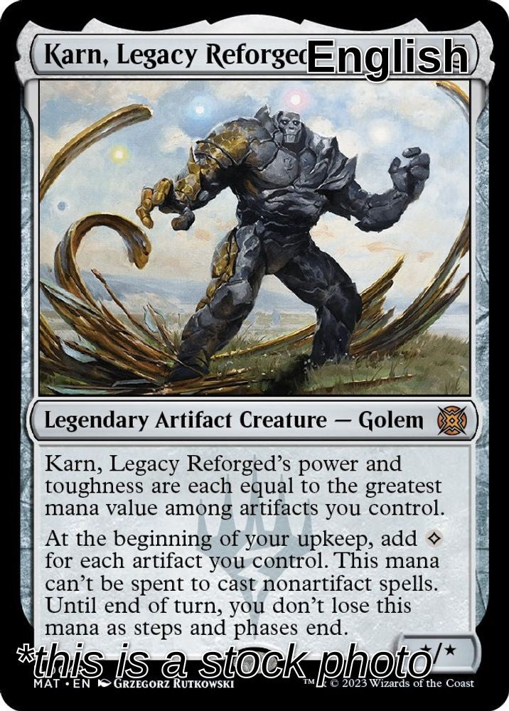 Karn, Legacy Reforged