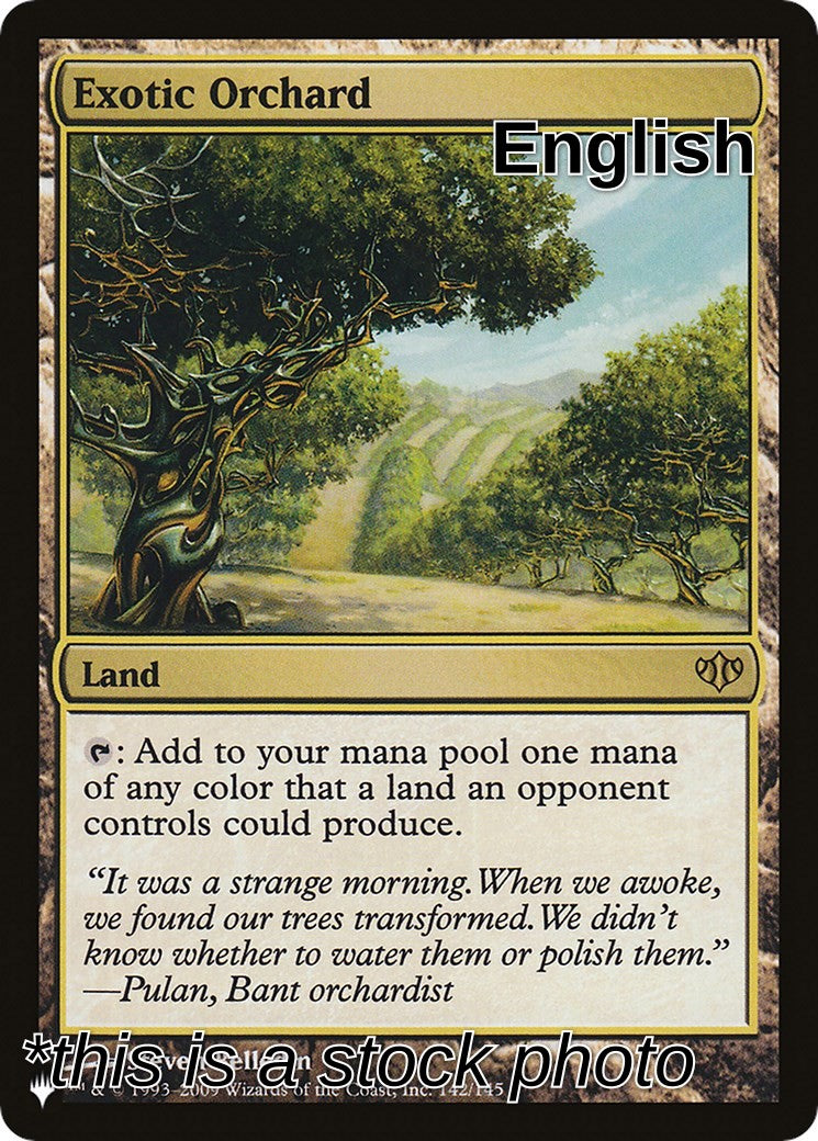 Exotic Orchard (CON)
