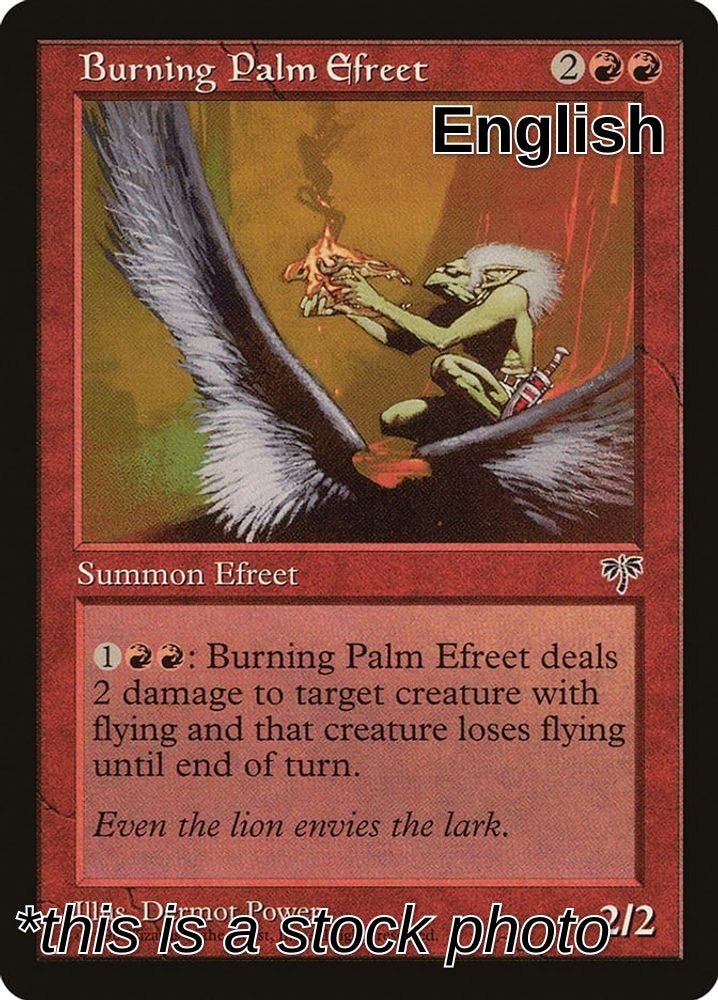 Burning Palm Efreet