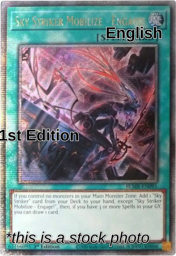 Sky Striker Mobilize - Engage! (Quarter Century Secret Rare)