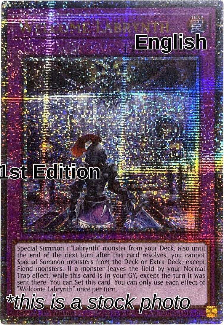 Welcome Labrynth (Quarter Century Secret Rare)