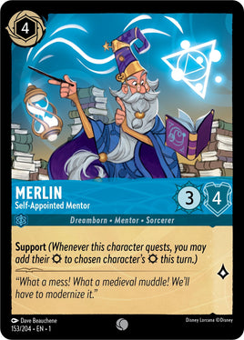 Merlin - Self-Appointed Mentor (153/204) [The First Chapter]