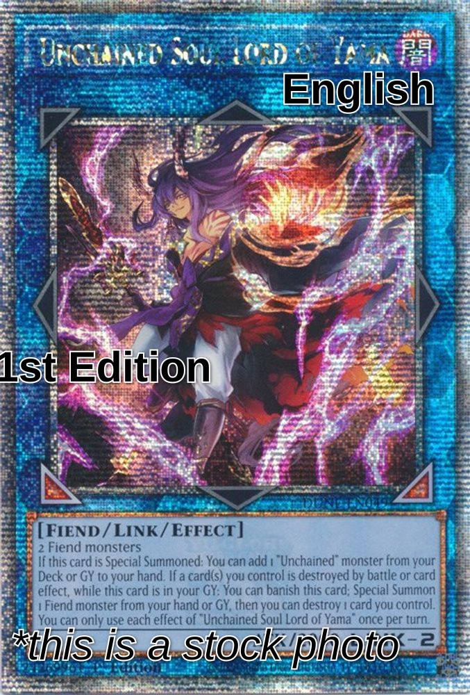 Unchained Soul Lord of Yama (Quarter Century Secret Rare)
