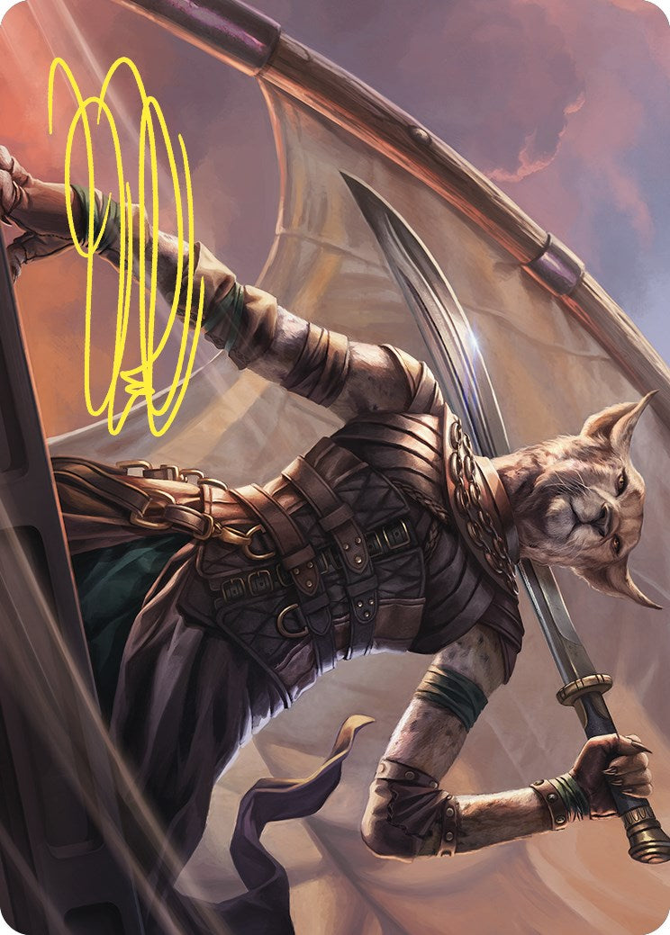 Mirri, Weatherlight Duelist Art Card (Gold-Stamped Signature)