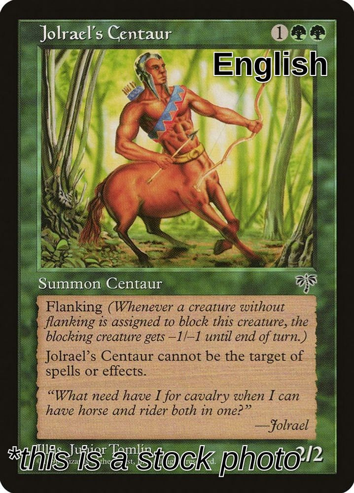 Jolrael's Centaur
