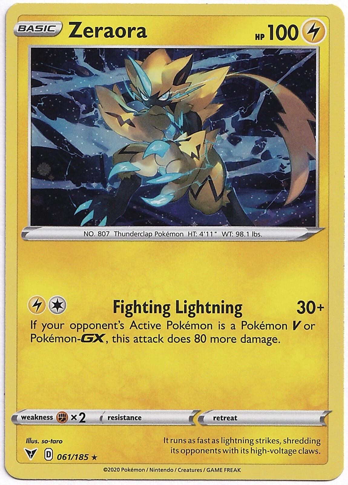 Zeraora - 061/185 (Cosmos Holo)