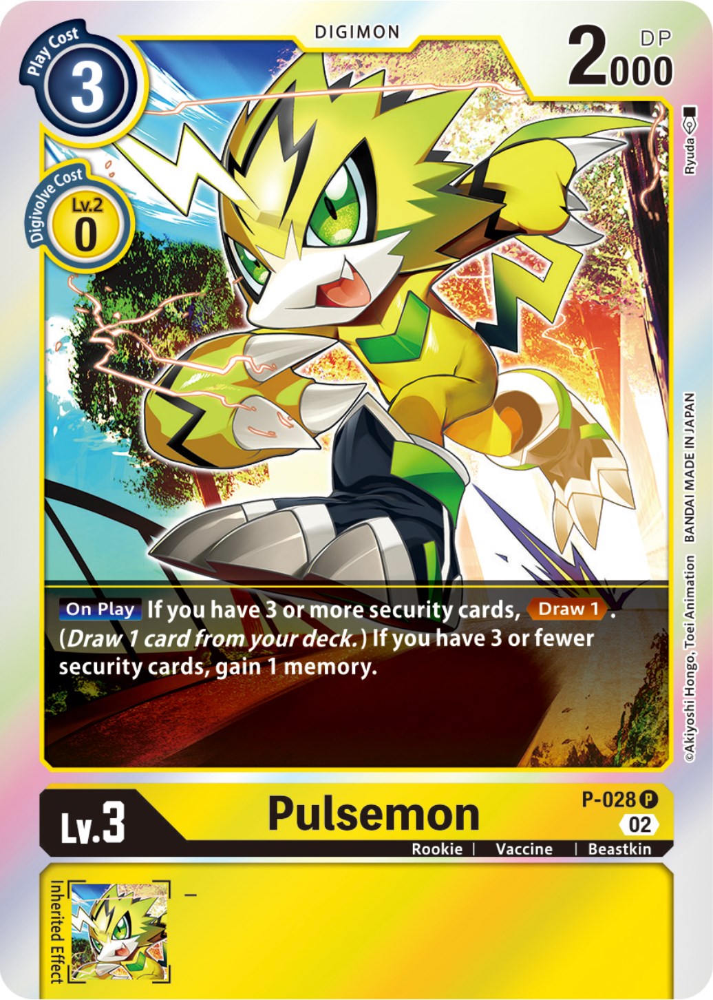 Pulsemon - P-028 (Resurgence Booster Reprint)