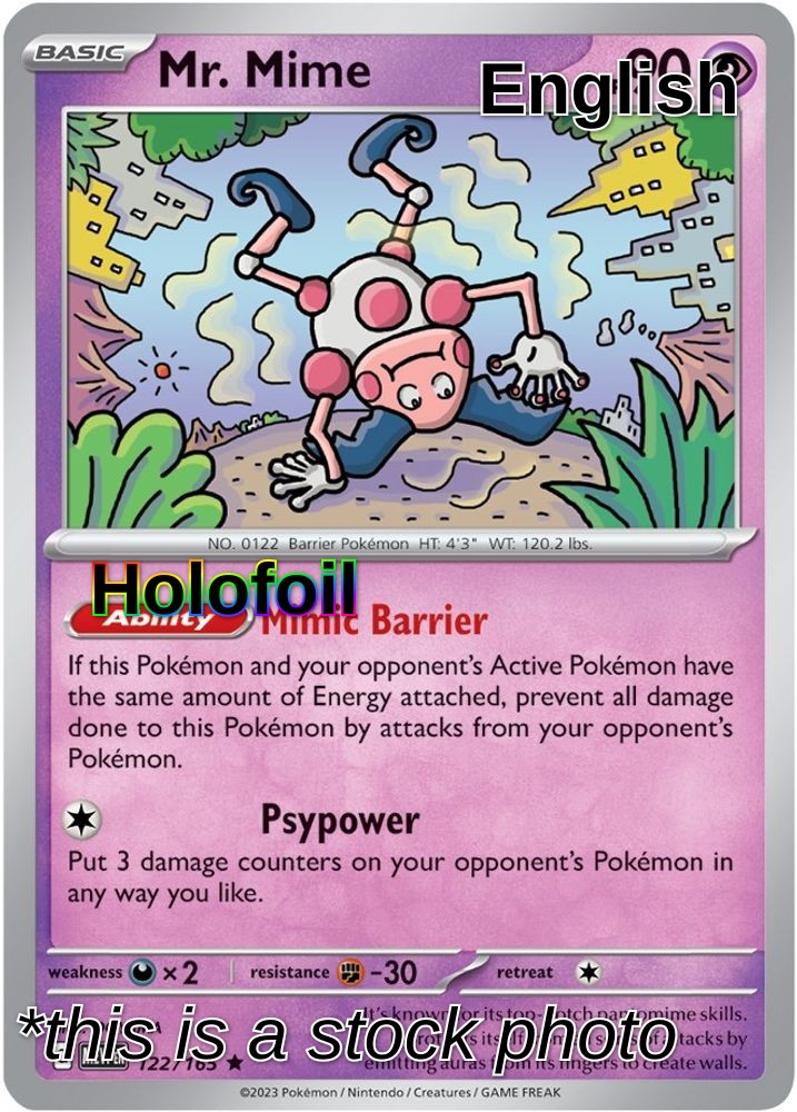Mr. Mime - 122/165