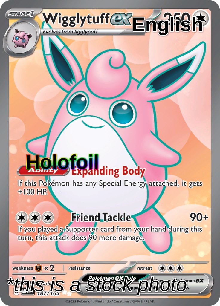 Wigglytuff ex - 187/165
