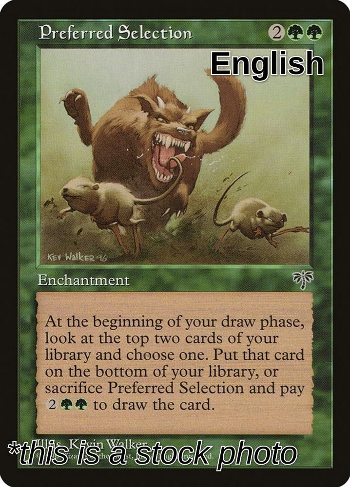 Preferred Selection