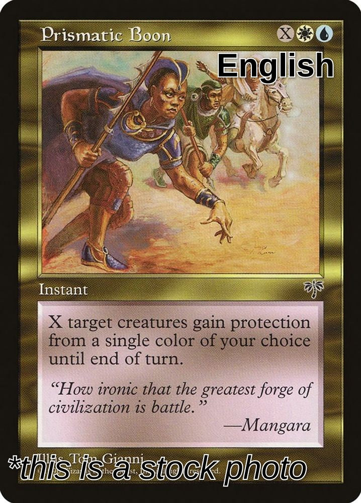 Prismatic Boon