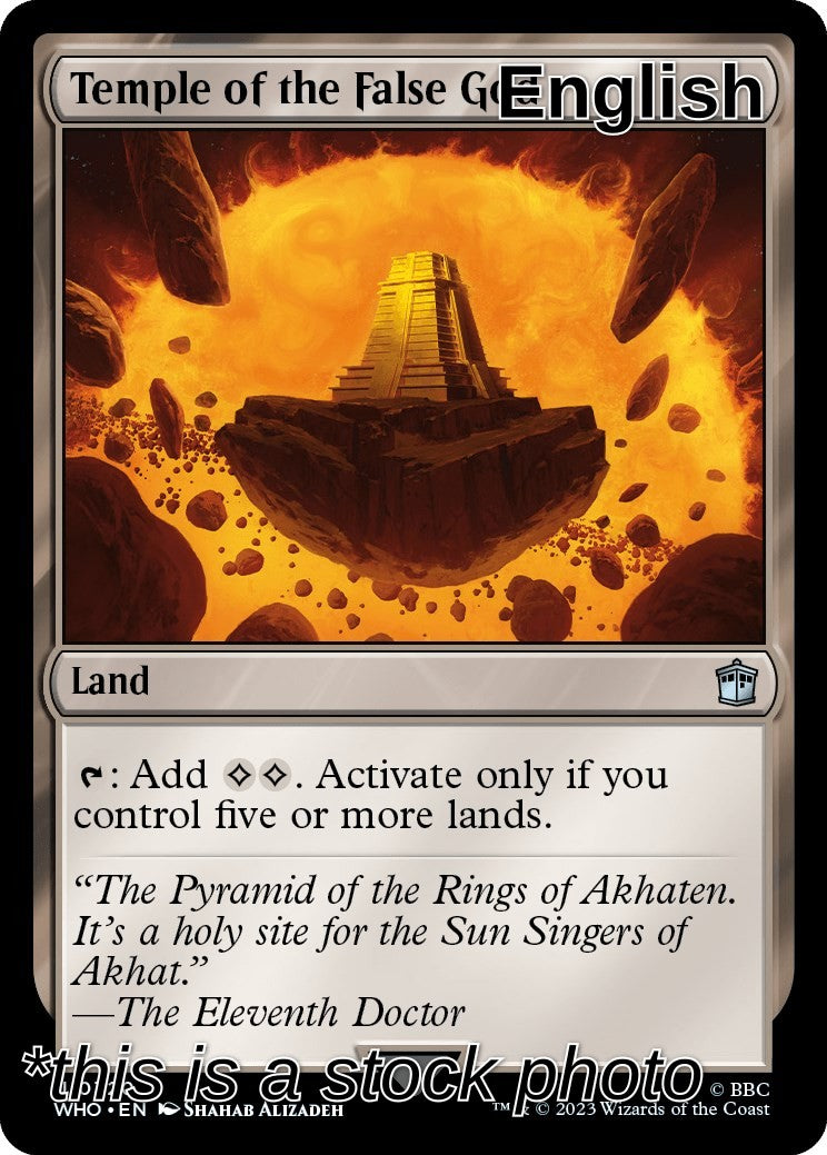 Temple of the False God