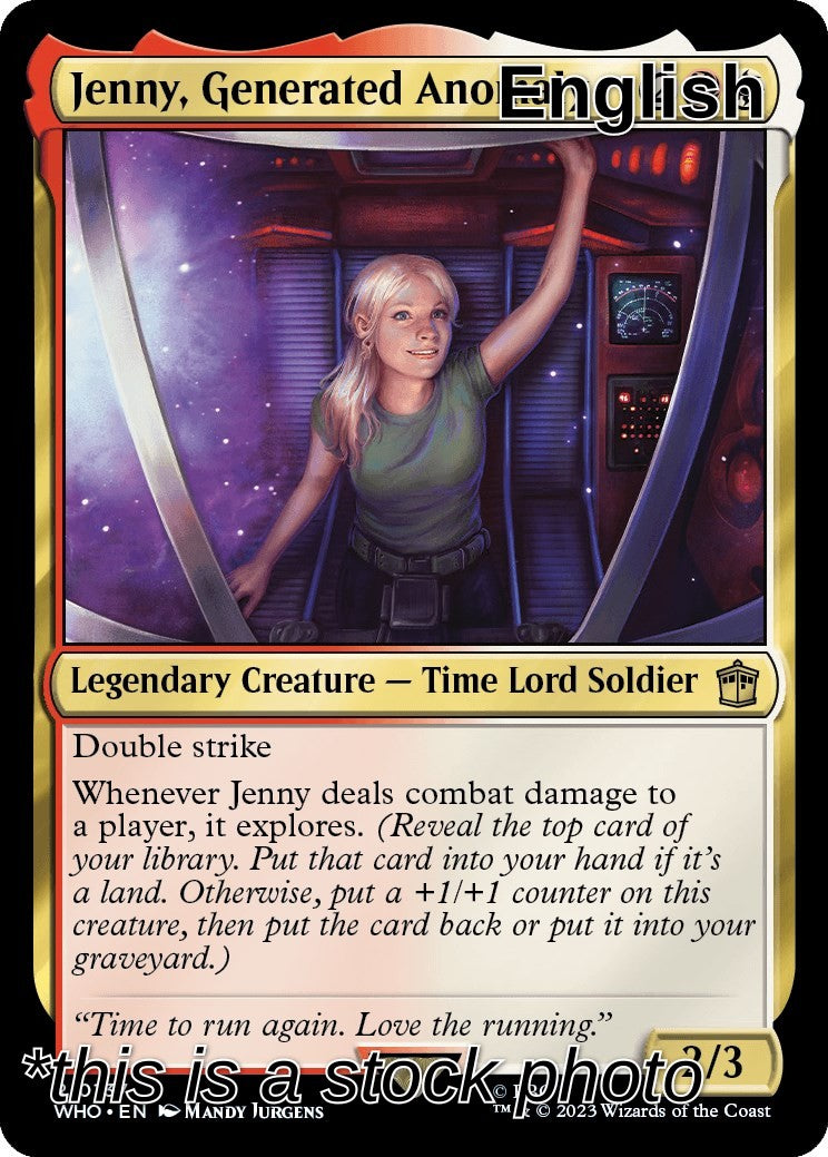 Jenny, Generated Anomaly