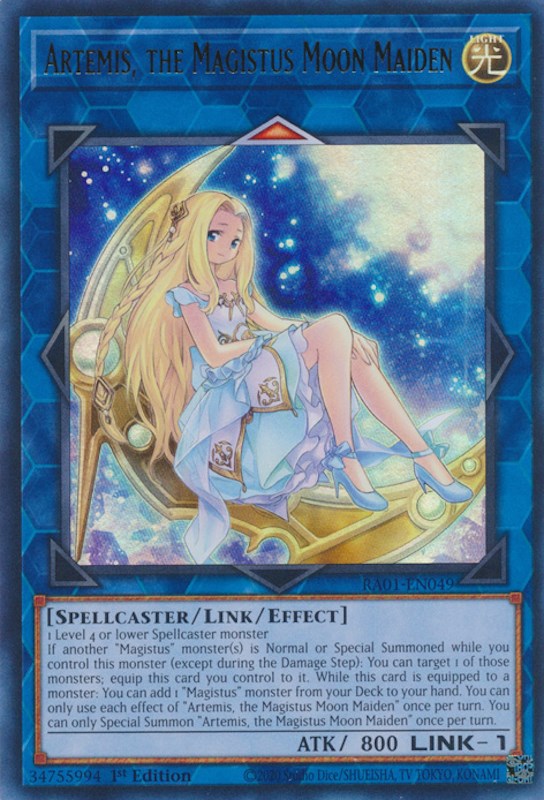 Artemis, the Magistus Moon Maiden (UR)