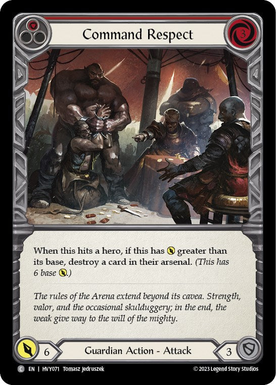 Command Respect (Red)