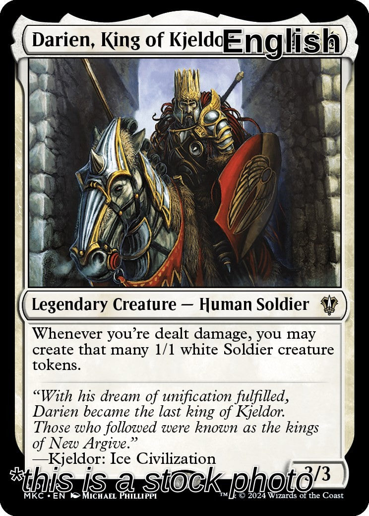Darien, King of Kjeldor
