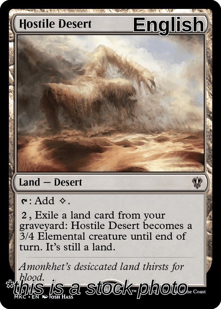 Hostile Desert