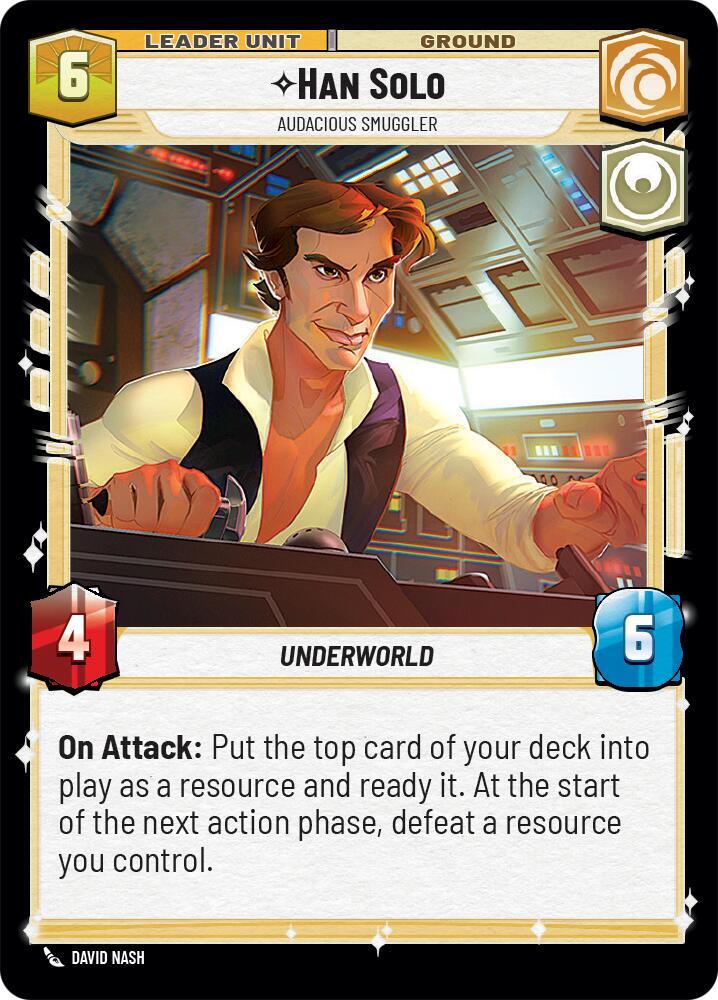 Han Solo - Audacious Smuggler (Back)