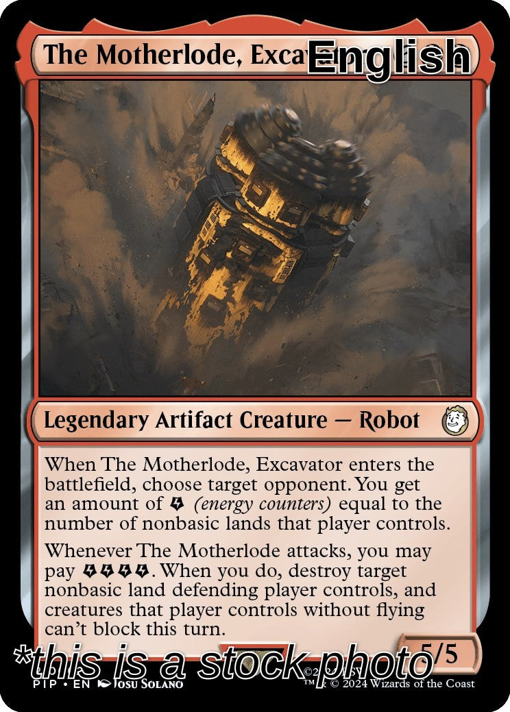 The Motherlode, Excavator