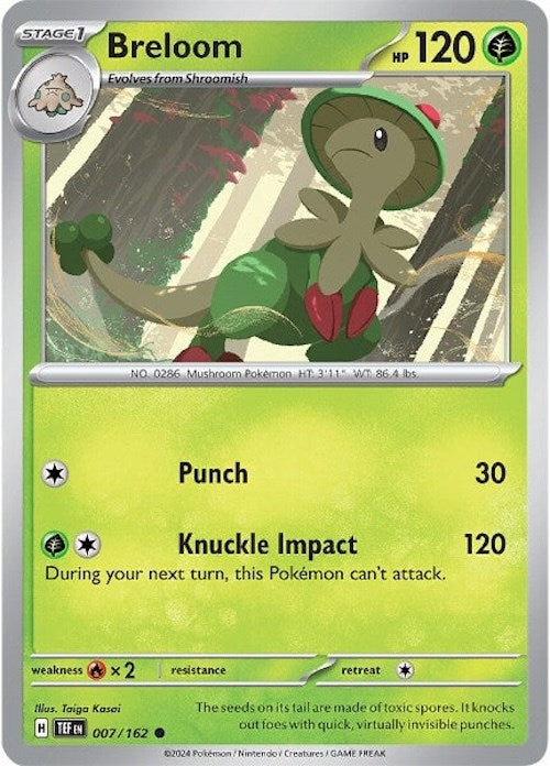 breloom v pokemon card value TCG - Fusion Strike Full Art Holo 006/264 Colorless Rule Breloom V - 006/264 Fusion