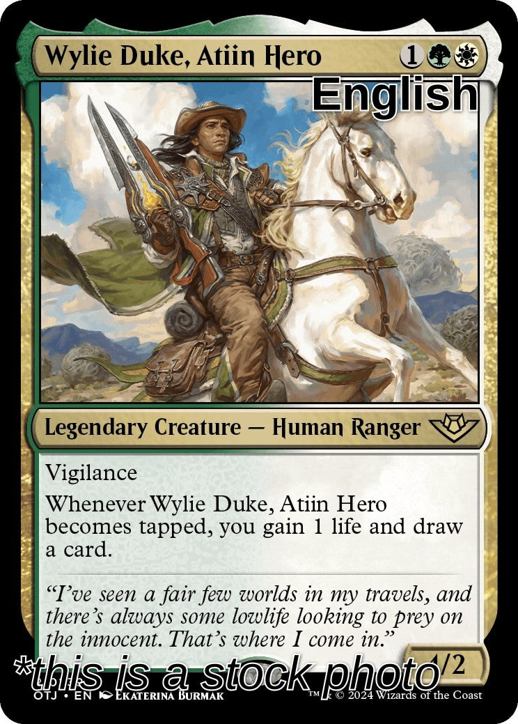 Wylie Duke, Atiin Hero