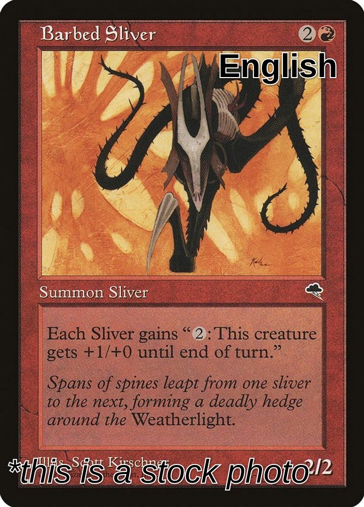 Barbed Sliver