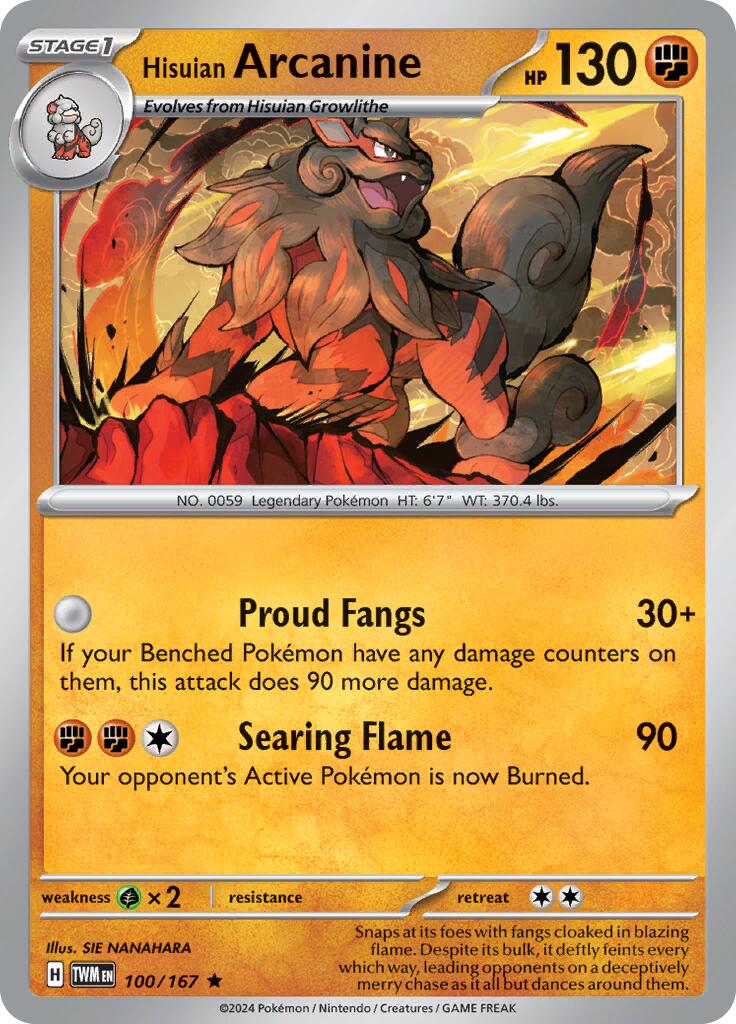 arcanine pokemon cards BREAK Retreat Cost Arcanine - SWSH12: Silver Tempest