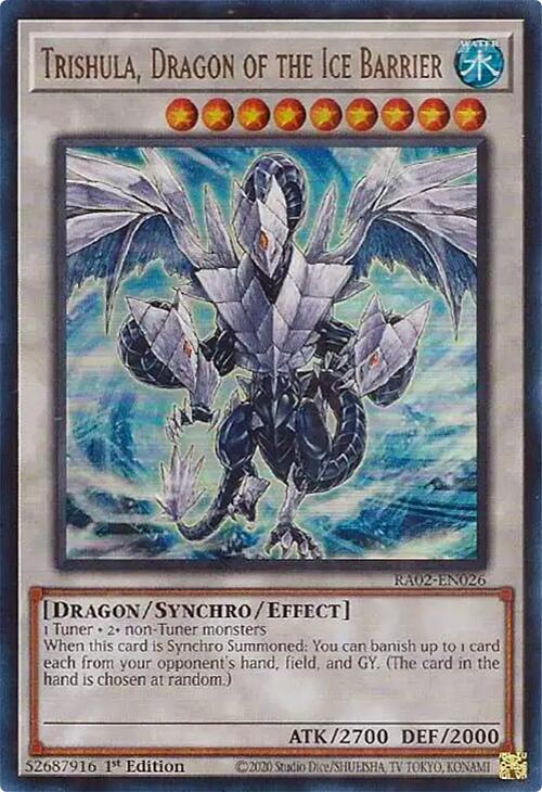 Trishula, Dragon of the Ice Barrier (UR)