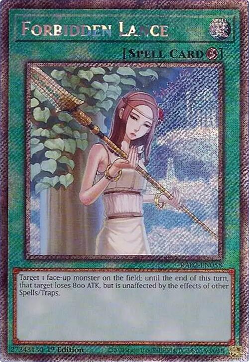 Forbidden Lance (Platinum Secret Rare)