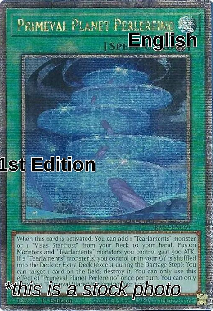 Primeval Planet Perlereino (Quarter Century Secret Rare)