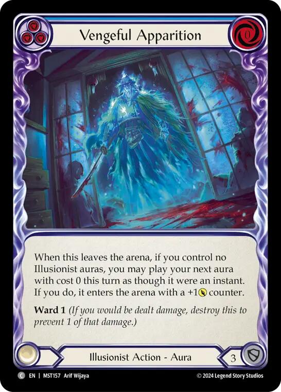 Vengeful Apparition (Blue)