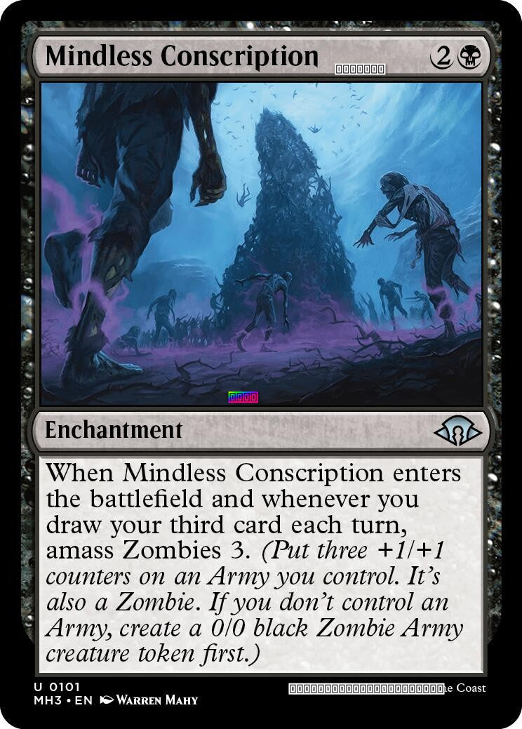 Mindless Conscription