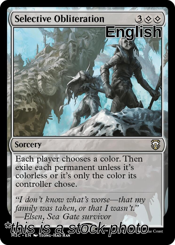 Selective Obliteration