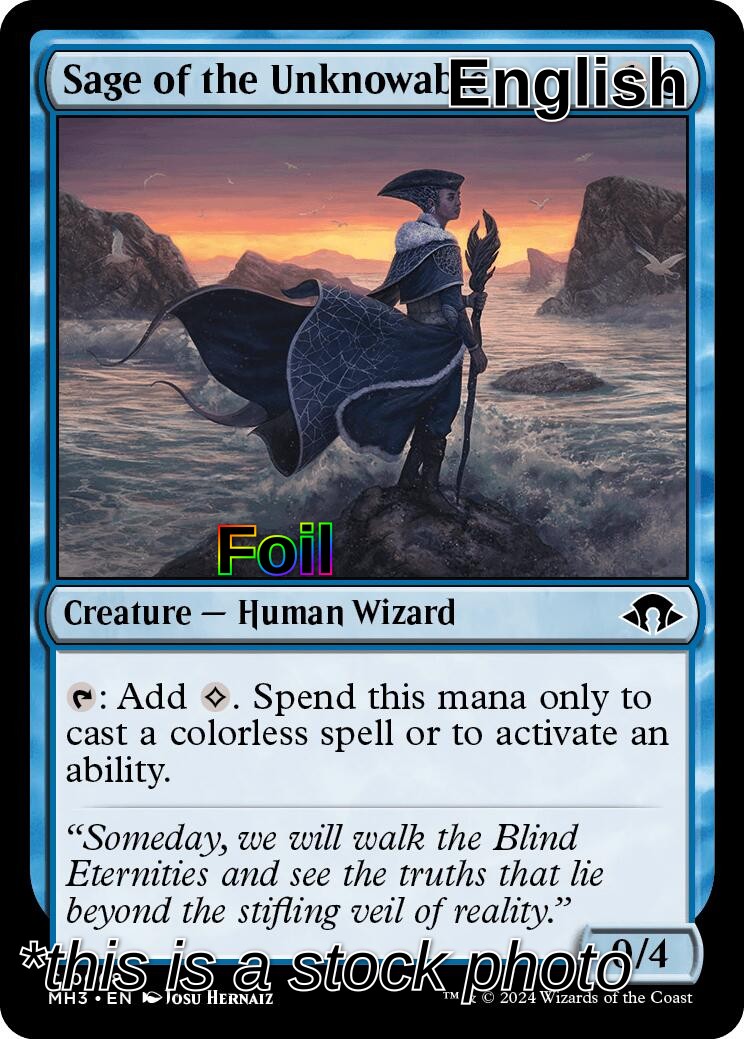 Sage of the Unknowable