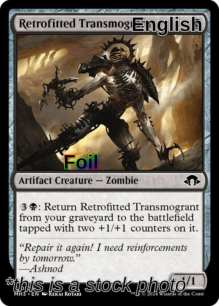 Retrofitted Transmogrant