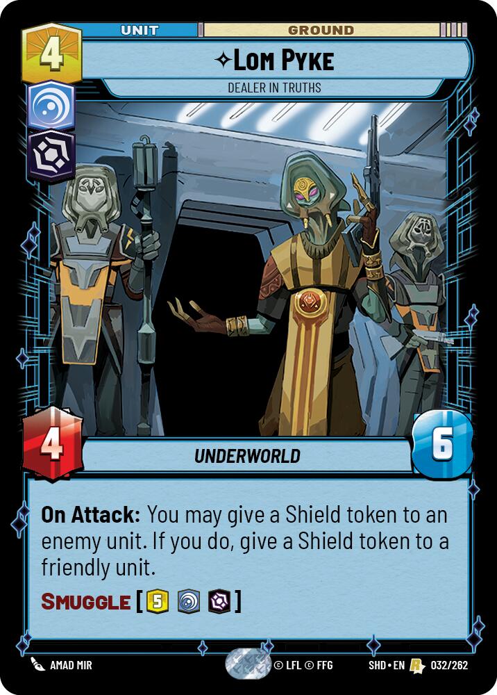 star wars destiny rare cards EMPIRE AT WAR: Initial Rankings  Ready To Role Mint / near mint condition trading card including its respective die Lom Pyke - Dealer in