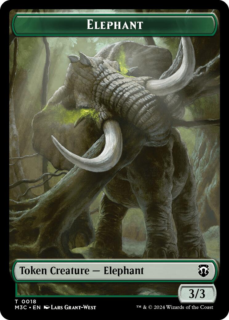 Elephant // Beast (0016) Double-Sided Token