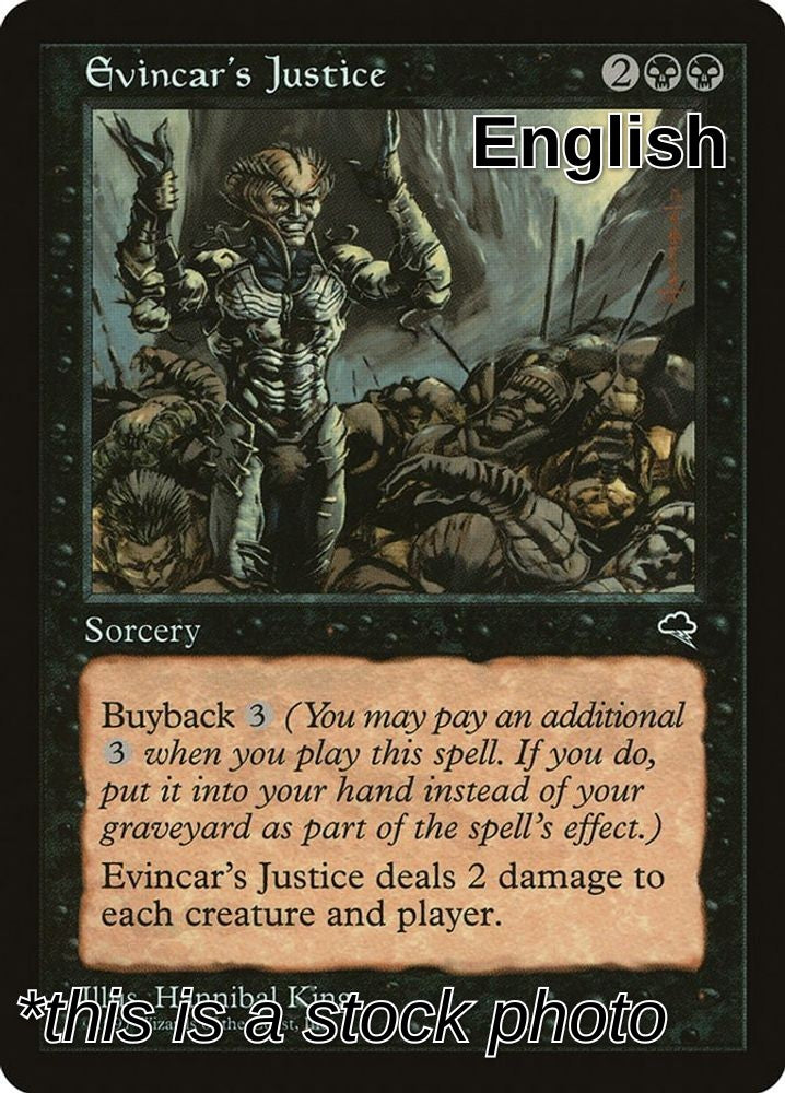 Evincar's Justice