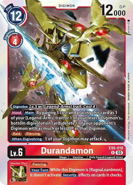 Durandamon [EX-06 - EX6-010 R - Rare]